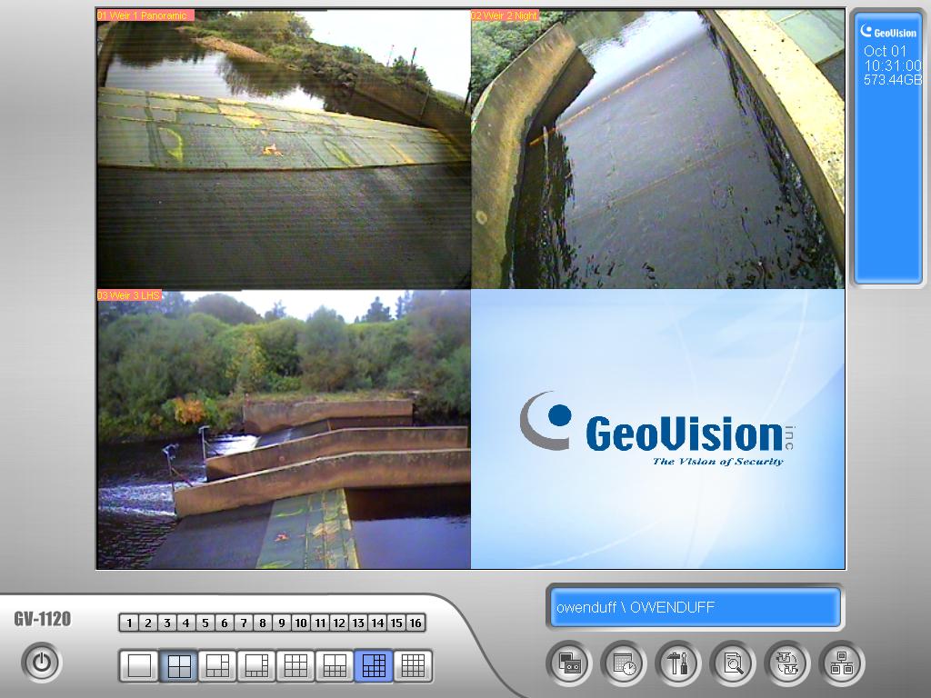Camera shot updated hourly